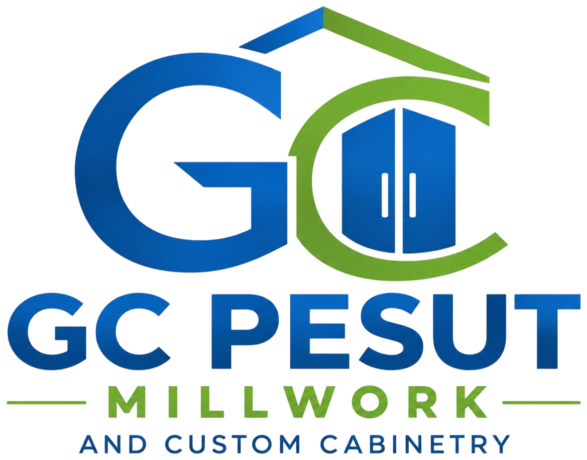 GC Pesut Millwork and Custom Cabinetry logo
